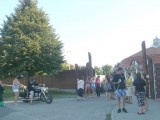 Balatonszárszó: Rögtönzött motoroztatás néhány érdeklõdõ-jelentkezõ számára