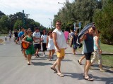 Aznap Szikszay szakit kísértünk, midahányan csak voltunk gitárral és ének szóval