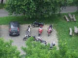 Motorjaink felülnézetbõl. Így is ritkán látjuk õket...