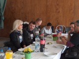 Gabi, Péter, Józsi+fia,Szasza,Laci, 
