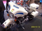 Police Harley by Angel